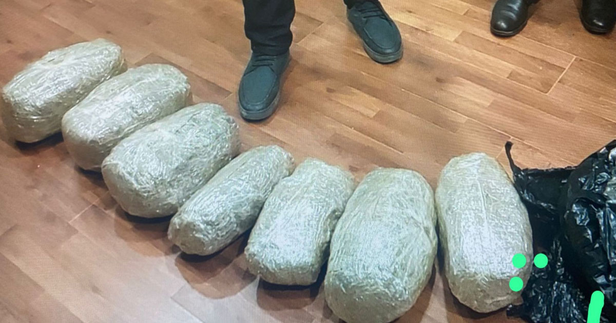 İranlı narkotacirin sifarişi ilə 12 kq narkotik əldə edən şəxs həbs olunub – FOTO