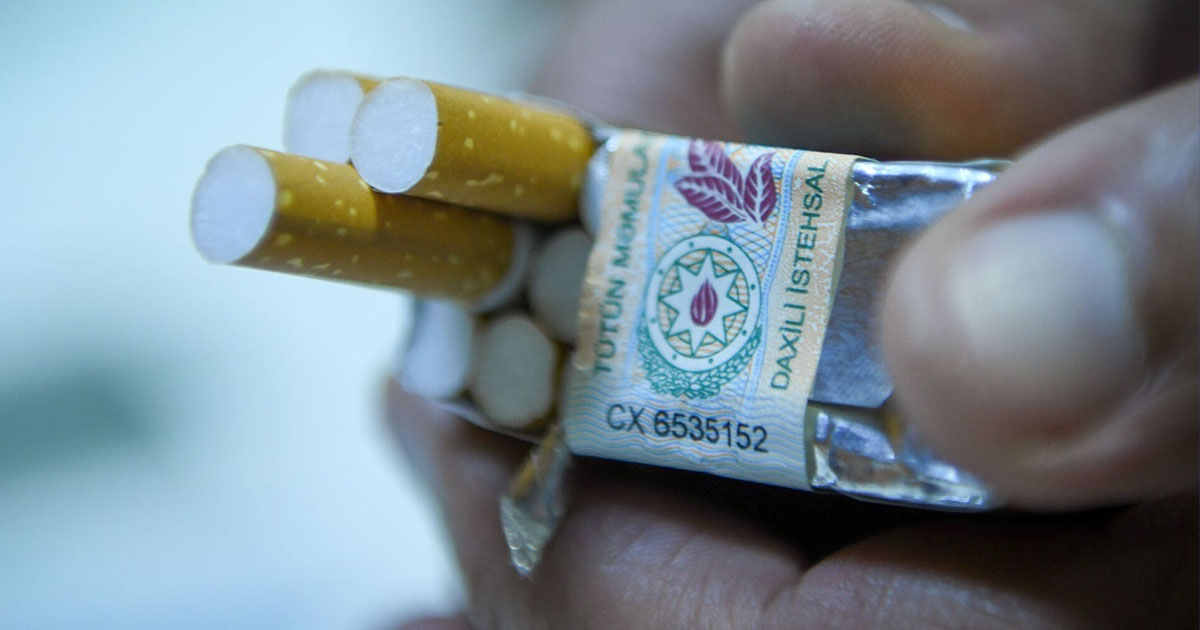 Bakıda 2 milyon ədədə yaxın aksiz markasız tütün məmulatı aşkar edilib – FOTO