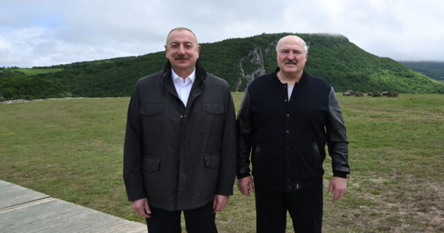 İlham Əliyev və Aleksandr Lukaşenko Cıdır düzündə olublar – FOTO