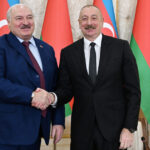 İlham Əliyev və Aleksandr Lukaşenko Cıdır düzündə olublar