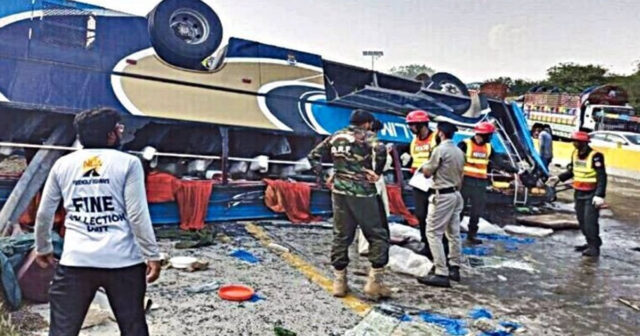 Dəhşətli avtobus qəzası – 28 nəfər öldü