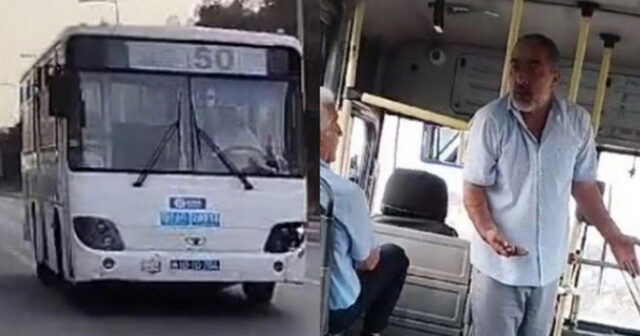 50 nömrəli avtobusun özbaşınalıq edən sürücüsü cəzalandırılacaq – RƏSMİ
