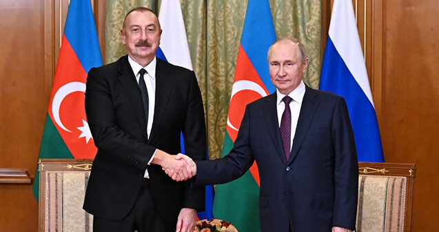 İlham Əliyev Putinə məktub göndərdi