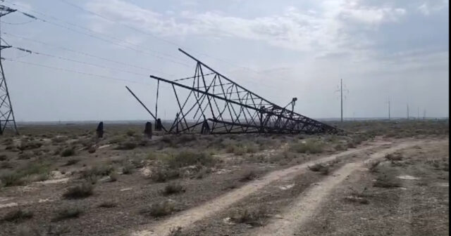 Elektrik dirəklərini oğurlayan şəxs saxlanılıb