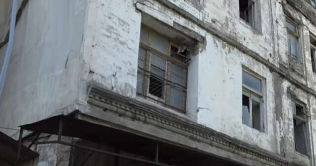 Bakıda ruhların olduğu iddia edilən binadan görüntülər – VİDEO
