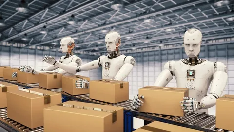 Yalnız robotların işləyəcəyi fabrik açıldı
