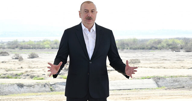Prezident “Zəngilan” tankerinin istismara verilməsi mərasiminə qatılıb