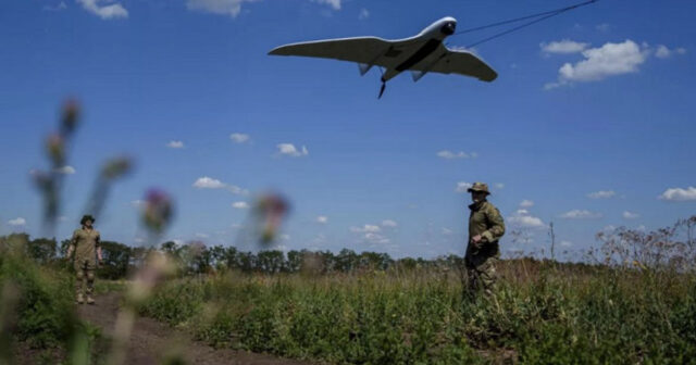 CNN: Ukrayna əridilmiş metallı dronlardan istifadə edir