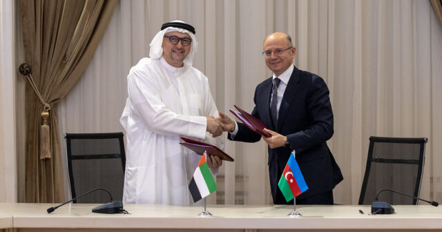 “Masdar” şirkəti ilə ümumi qoyuluş gücü 1000 MVt olan yaşıl enerji layihələri üzrə müqavilələr imzalanıb – FOTO