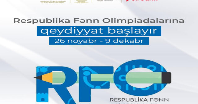 Fənn olimpiadalarına qeydiyyat başlayıb