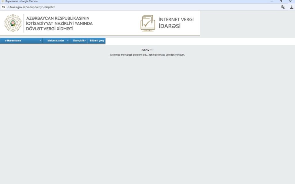 E-gov.az problem 1