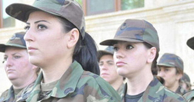 Azərbaycan Ordusunda xidmət edən qadınların SAYI