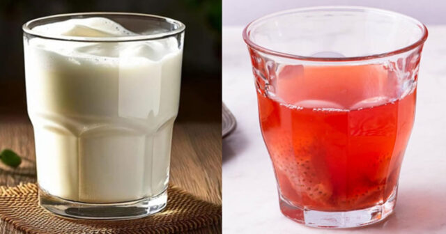Yemək zamanı həm ayran, həm də kompot içmək olar?