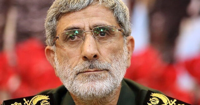 İranın Qüds Qüvvələrinin komandanı İsmayıl Qaani İsrailin zərbələri nəticəsində ölüb