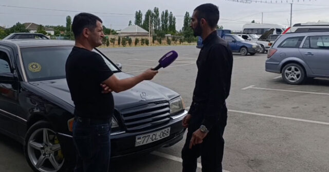 Vətəndaş idarə etdiyi avtomobilə yazılmış cərimədən narazıdır – VİDEO