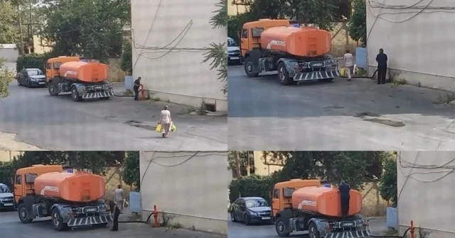 Bakıda yanğın söndürmək üçün nəzərdə tutulan su sakinlərə 30 manata satılır – İDDİA