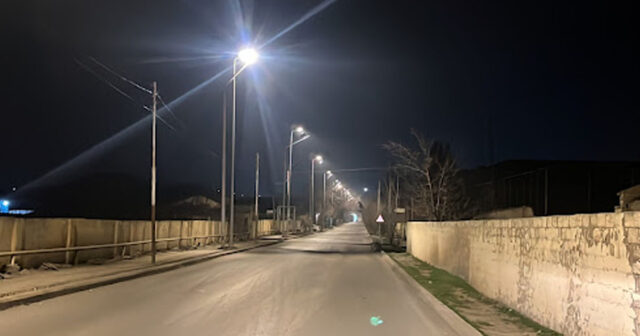Ağdamın Xındırıstan kəndində küçə işıqlanması üçün 29.972 AZN xərclənir