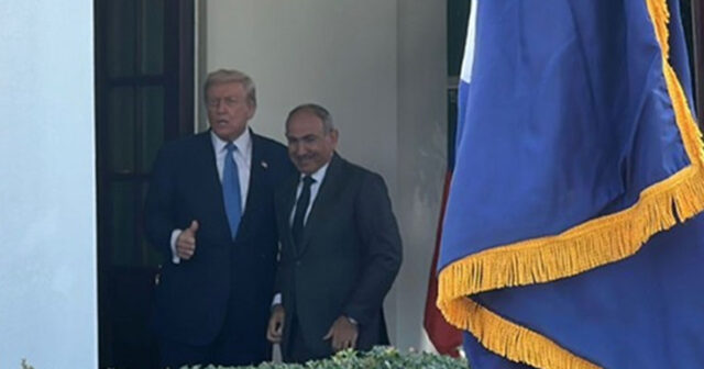 Donald Trampla Nikol Paşinyanın görüşü başlayıb