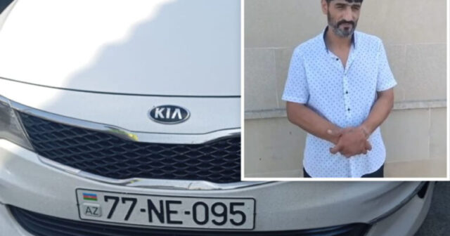 Narkotik qəbul edib qəza törətdi, tutuldu
