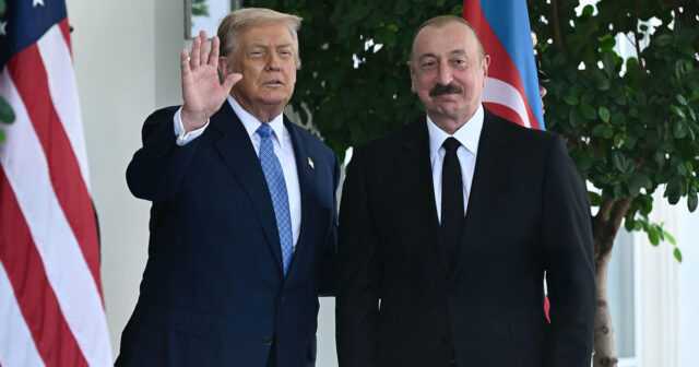 Donald Trampla İlham Əliyevin görüşü başlayıb – VİDEO – FOTO
