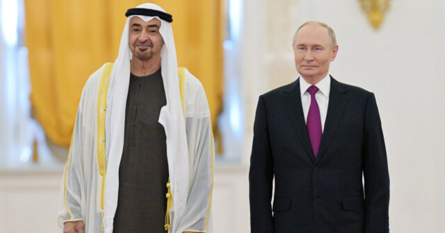 Putin: Rusiya ilə BƏƏ arasında genişmiqyaslı əməkdaşlıq mövcuddur