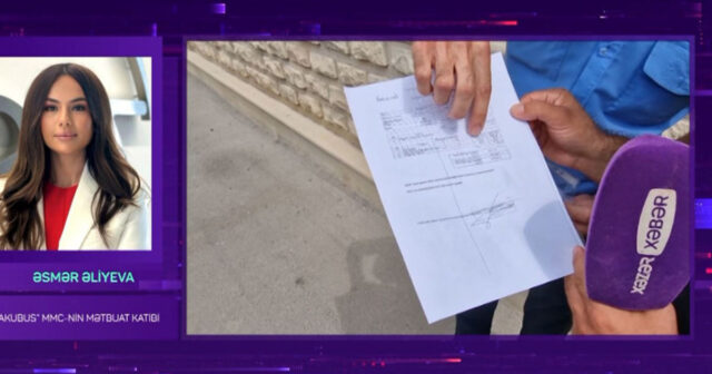 “Baku Bus” sürücüsü ilə şirkət arasında QALMAQAL – VİDEO