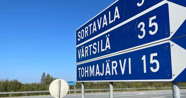 Yol nişanlarının yenilənməsi Finlandiyaya baha başa gələcək