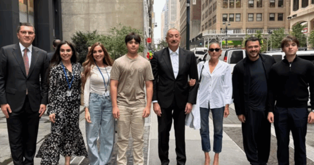 Leyla Əliyeva Nyu-Yorkdan foto paylaşdı