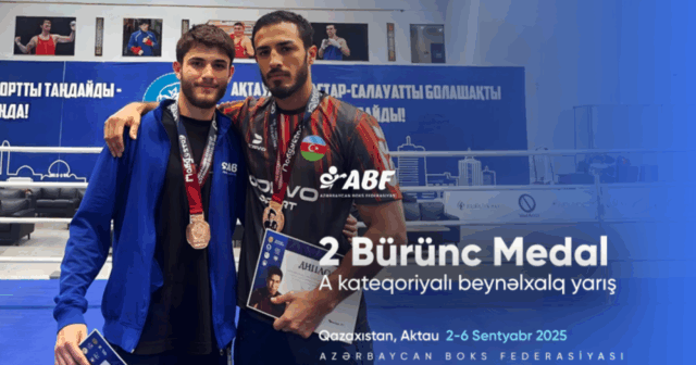 Boksçularımız beynəlxalq turnirdə 2 medal qazandı