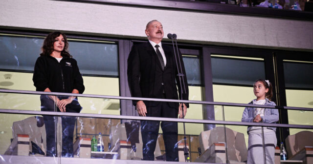 Prezident və xanımı Gəncədə III MDB Oyunlarının açılış mərasimini izləyiblər – YENİLƏNİB – VİDEO – FOTO