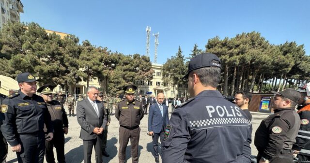 Abşeronda FHN tərəfindən mülki müdafiə məşqi təşkil edilib – FOTOLAR