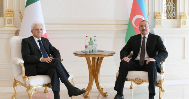 Azərbaycan Prezidenti İlham Əliyevin İtaliya Prezidenti Sercio Mattarella ilə təkbətək görüşü keçirilir – YENİLƏNİB
