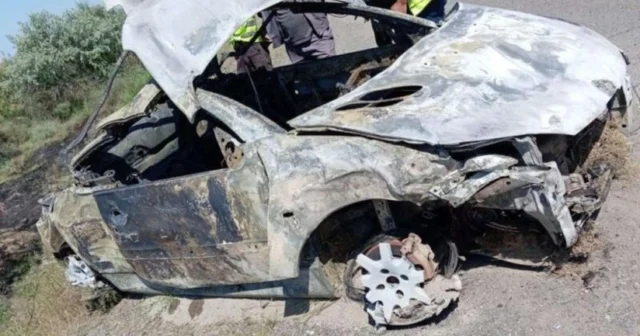 Salyanda avtomobil qəzaya uğrayıb, sürücü ölüb