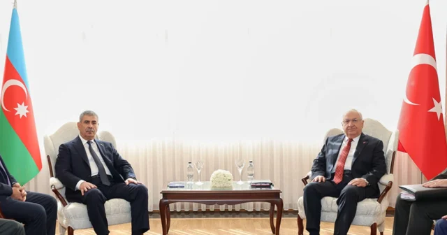 Azərbaycan və Türkiyə müdafiə nazirləri Ankarada görüşdü – Foto