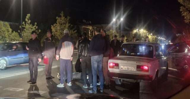 Naxçıvanda avtomobil məktəblini vurub – VİDEO