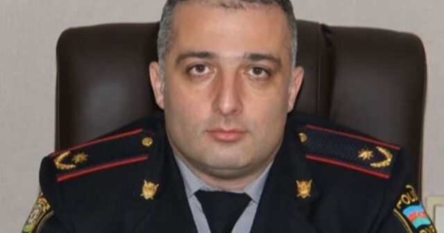 Elnur Quliyev Daxili İşlər Nazirliyi orqanlarında xidmətdən xaric edildi