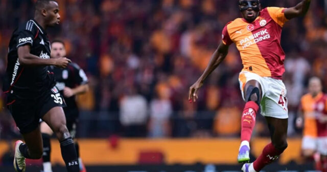 “Qalatasaray” – “Beşiktaş” matçında iki qol vuruldu