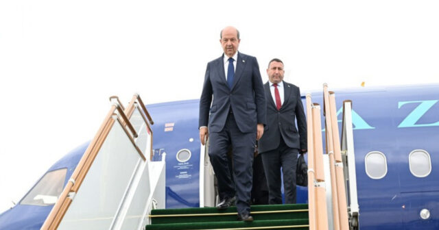 Ersin Tatar Azərbaycana səfərə gəlib