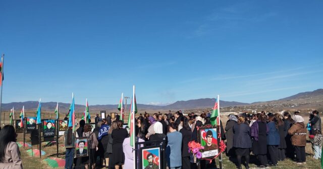 Xocalıda Birinci Qarabağ müharibəsinin iki itkin-şəhidi dəfn edildi – FOTOLAR