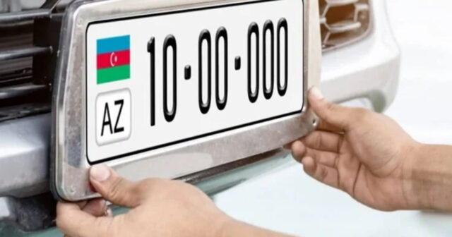 Azərbaycanda avtomobillərdə çipli nömrələr ləğv olundu – RƏSMİ Azərbaycanda avtomobillərdə çipli nömrələr ləğv olundu – RƏSMİ