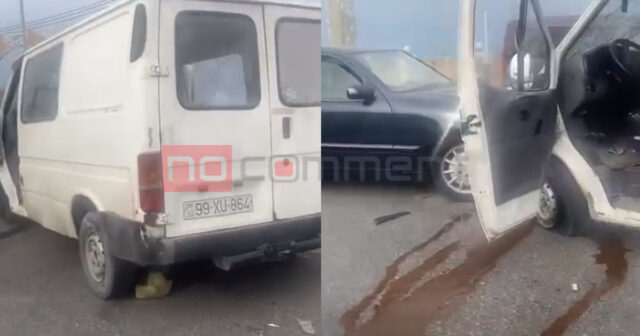 Sumqayıtda “Ford” və “Mercedes” markalı avtomobillər toqquşub – FOTO Sumqayıtda “Ford” və “Mercedes” markalı avtomobillər toqquşub – FOTO