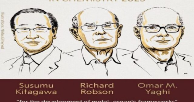 Kimya üzrə Nobel mükafatı laureatları məlum oldu
