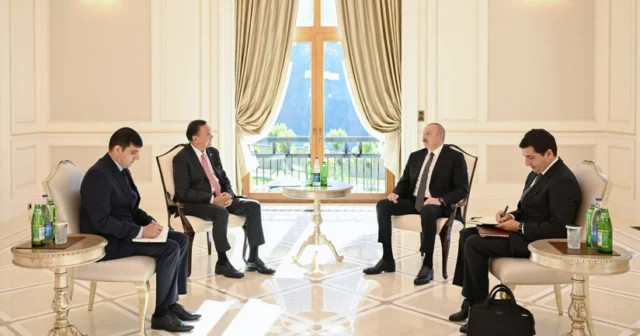 Prezident Qəbələdə Türk Dövlətləri Təşkilatının Baş katibini qəbul edib