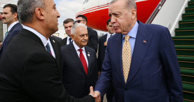 Ərdoğan Azərbaycana səfərə gəlib