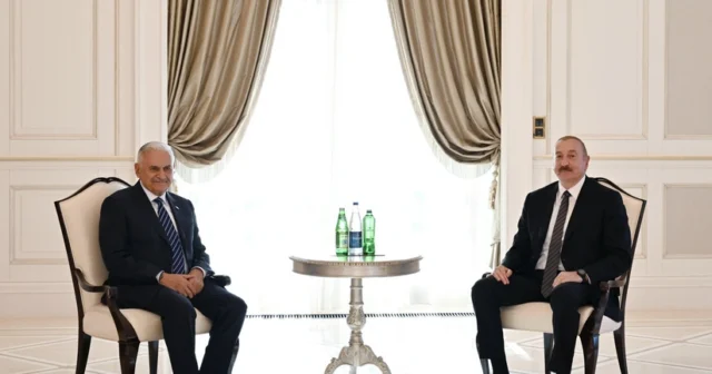 İlham Əliyev Qəbələdə Türk Dövlətləri Təşkilatının Ağsaqqallar Şurasının sədrini qəbul edib