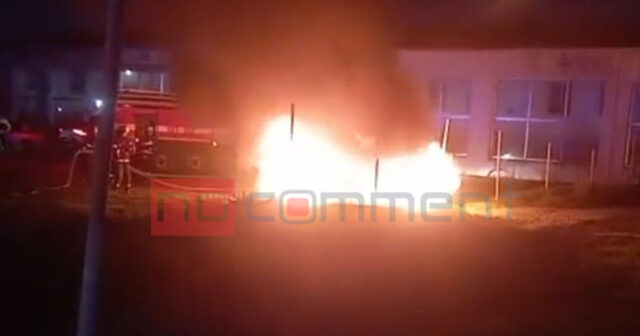 Masallıda Qarabağ qazisi avtomobilini yandırıb