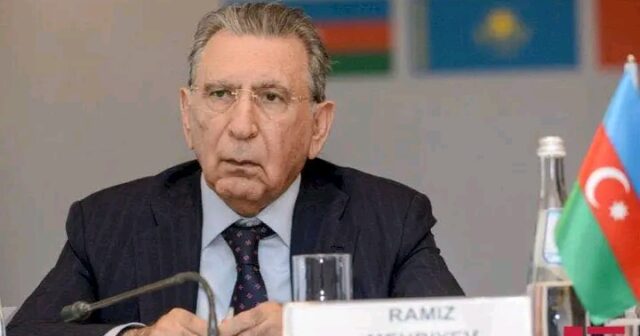 Ramiz Mehdiyevin öldürülməsinə imkan verməyin – Tanınmış hüquqşünas yazır