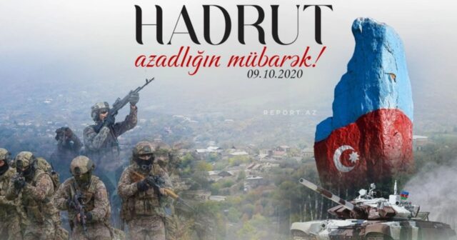 Hadrutun işğaldan azad olunmasından 5 il ötür