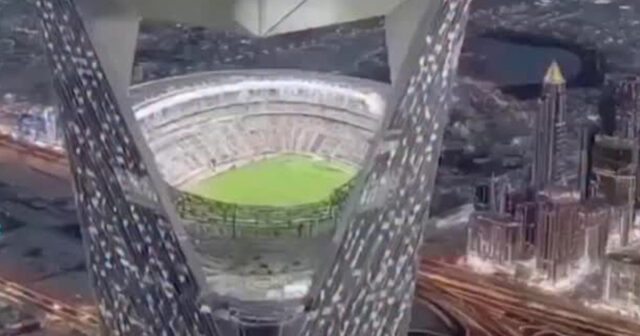 Dünya çempionatı 350 metr yüksəklikdə oynanılacaq – VİDEO Dünya çempionatı 350 metr yüksəklikdə oynanılacaq – VİDEO
