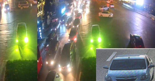 Bakıda nömrəsiz maşın sürən gənc həbs edildi – VİDEO